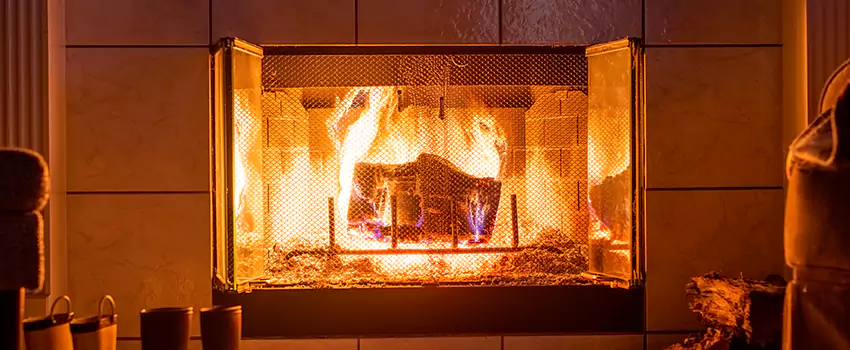 Mendota Hearth Landscape Fireplace Installation in Faribault, Minnesota
