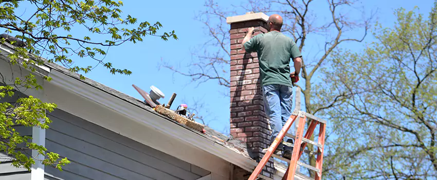 Vinyl and PVC Chimney Flashing Installation in Faribault, MN