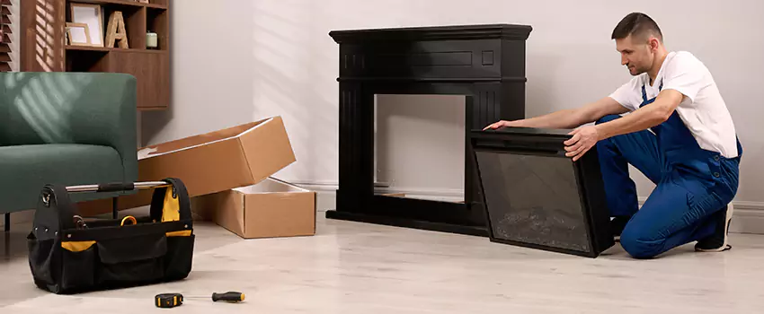 Old Rusted Metal Fireplace Repair And Replacement in Faribault, MN