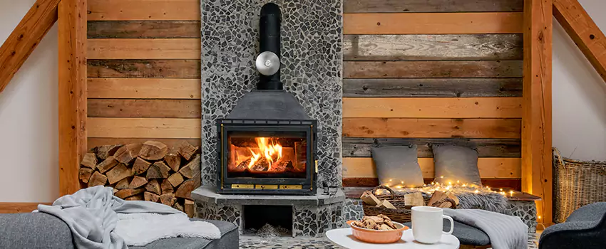 Thelin Hearth Products Direct Vent Gas Stove Fireplace Inspection in Faribault, Minnesota